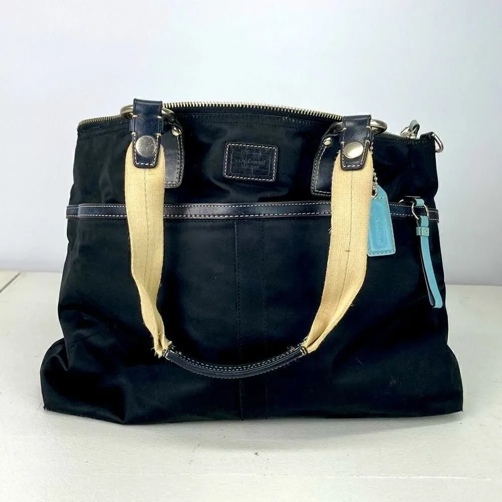 COACH Leatherware HAMPTON M0771-11748 Multipurpose Tote Baby Bag